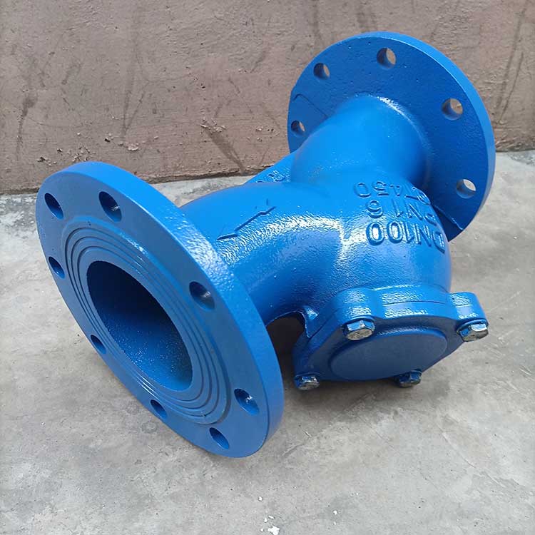 華豫生產供應DN100 Y型過濾器 殼體材質鑄鐵