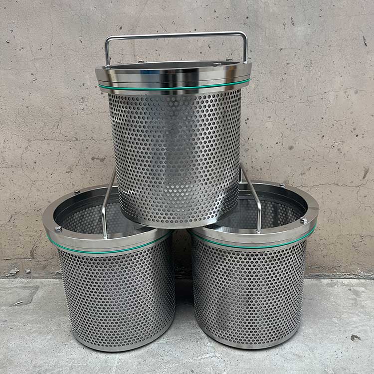 華豫供應提籃式不銹鋼濾芯 液體過濾除雜質