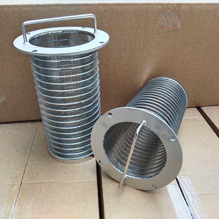 華豫生產(chǎn)供應(yīng)HY-GD50-1.0楔形絲濾芯 不銹鋼材質(zhì)