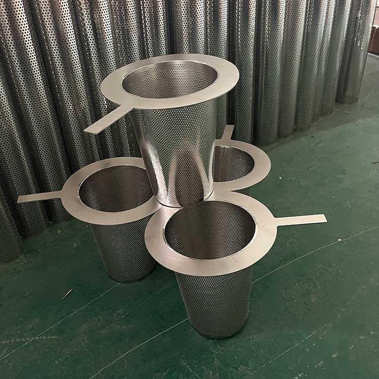 華豫生產(chǎn)供應(yīng)錐形管道過濾網(wǎng)DN200*262