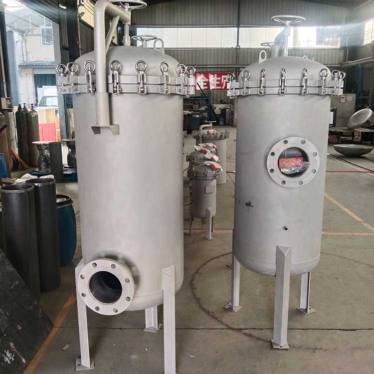 華豫供應(yīng)定子冷卻水過(guò)濾器 內(nèi)置6芯30寸大通量濾芯