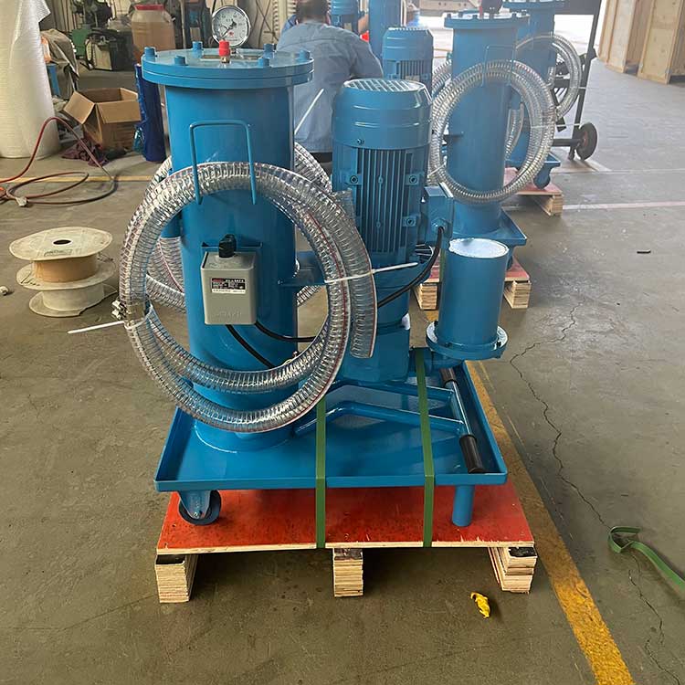 華豫生產(chǎn)供應(yīng)LUC-100*10濾油機 油液除雜質(zhì)