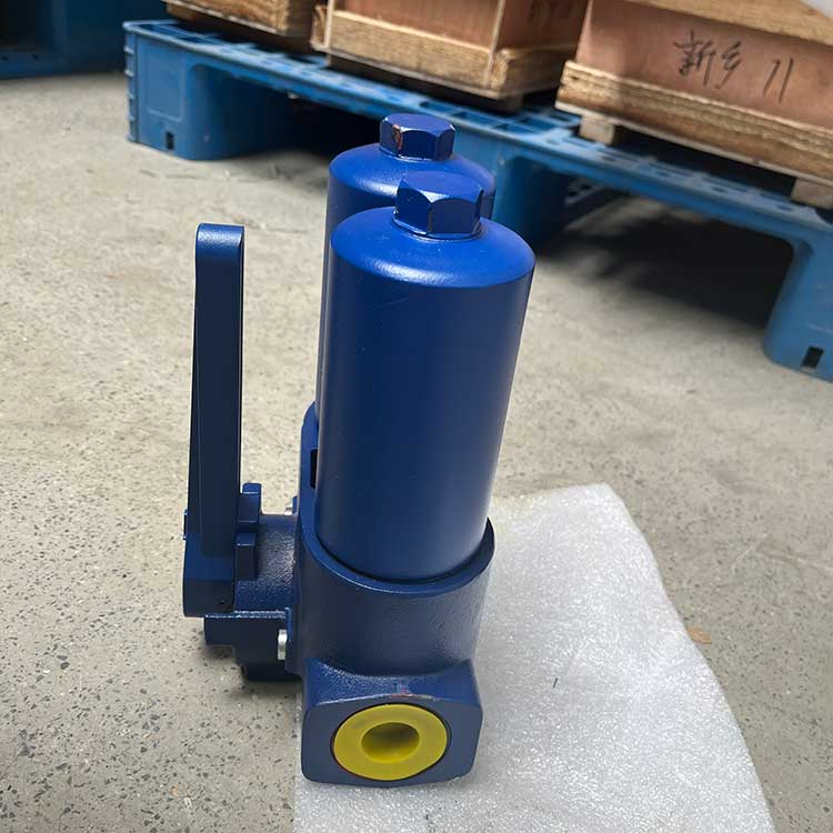 華豫供應(yīng)管道液壓油去除雜質(zhì)用雙筒過濾器