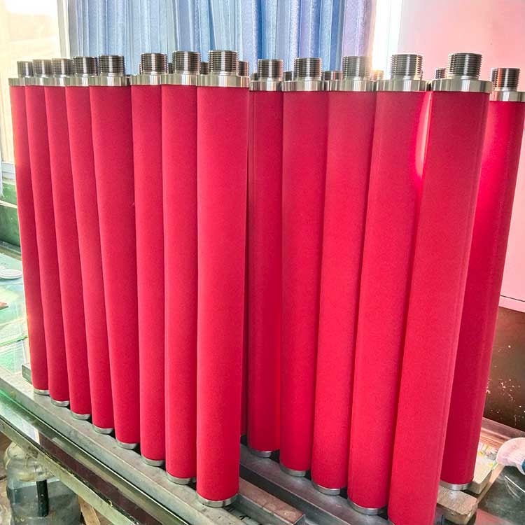 華豫生產(chǎn)供應(yīng)Φ90×759氣體管道除雜精密過濾器濾芯